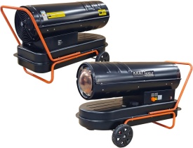 Nagrzewnică olej pe motorină 60 kW KraftDele KD11712 cu termostat și afișaj digital, pentru hale și spații mari - Img 7