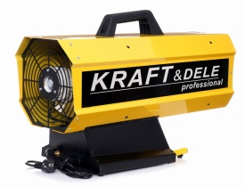 Nagrzewnică pe gaz KraftDele KD11733, 60 kW, cu termostat automat, reductor și furtun incluse - Img 5