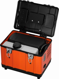Nagrzewnică postojă pe ulei KraftDele KD11784, 9 kW, 12V/24V/230V, cu cameră de ardere închisă și panou LCD - Img 2