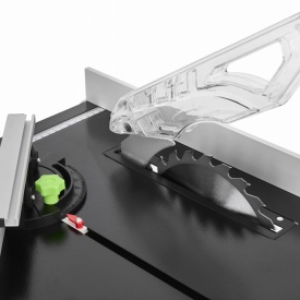Pilă de masă KraftDele 1500W WDS2471 pentru tăieri precise în lemn, placaj și materiale derivate - Img 8