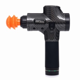 Pistol de masaj KraftDele KD3082, 125W, 8 capete interschimbabile, 30 trepte de viteză, ecran LCD tactil - Img 3