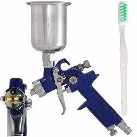 Pistol de vopsit pneumatic 0.8 mm pahar 125ml H2000AL V81299 VERKE - Img 1
