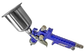 Pistol de vopsit pneumatic HVLP VERKE 1,0 mm, rezervor 125 ml, pentru finisaje, retușuri și aplicare precisă a vopselei - Img 8