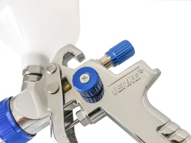 Pistol de vopsit pneumatic HVLP Verke H-888P, duză 1,3 mm, rezervor 600 ml, pentru aplicare precisă a vopselei - Img 5