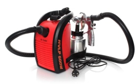 Pistol electric de vopsit cu compresor KraftDele KD1506, 600W, rezervor 1000 ml, duză 1,8 mm - Img 8