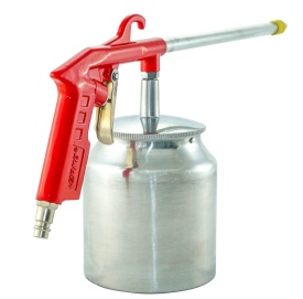 Pistol pneumatic de curățare și întreținere VERKE V81271, cu rezervor 650 ml și duză lungă pentru zone greu accesibile - Img 8