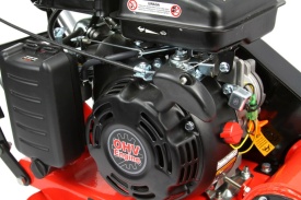 Placă compactoare 48kg MAR-POL MP-60 M79510 – motor OHV, forță 8.2kN, adâncime 20cm, covor cauciuc și roți incluse - Img 6