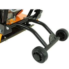 Placă compactoare unidirecțională Verke C80THC, motor 6,5 CP, 78 kg, cu roți transport și rezervor apă - Img 10