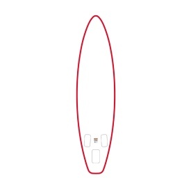 Placă de paddleboard FunWater SUP SUPFW69C 3,35m (roșu-albă) - Img 8