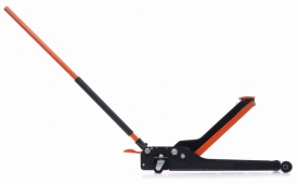 Pod cric auto hidraulic tip crocodil KraftDele KD1310, profil redus, capacitate 2,5T, înălțime ridicare 70-610 mm