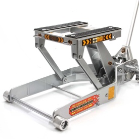 Podnoșnik hidraulic ATV și motociclete Mar-Pol M80111, aluminiu-magneziu, 680 kg, platformă reglabilă - Img 5