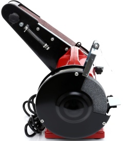 Polizor de banc 2 în 1 KraftDele KD545, 1800W, cu bandă abrazivă și disc pentru ascuțire, șlefuire și curățare metal - Img 6