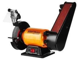 Polizor de banc cu bandă KraftDele KD568, 1800W, disc 150x20 mm, bandă 50x686 mm, pentru ascuțire și șlefuire - Img 9