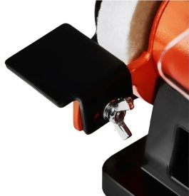 Polizor de banc KraftDele KD567, 250W, cu 2 pietre abrazive P36 și P80, pentru ascuțire, curățare și șlefuire uscată - Img 5