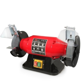 Polizor de banc Mar-Pol 1600W, 230V, 2950 rpm, pietre 150x25x32 mm, pentru ascuțire, șlefuire și curățare la uscat