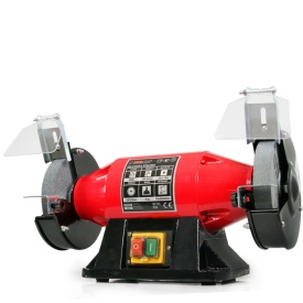 Polizor de banc Mar-Pol 1600W, 230V, 2950 rpm, pietre 150x25x32 mm, pentru ascuțire, șlefuire și curățare la uscat - Img 2