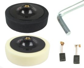 Polizor electric auto Mar-Pol BJC 150 mm, 1200 W, turație variabilă 600-3000 rpm, pentru polish și renovare - Img 10