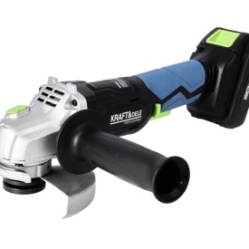 Polizor unghiular cu acumulator KraftDele KD3405, 21V, disc 125 mm, 2 baterii 3000 mAh, încărcător și valiză