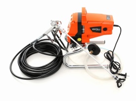 Pompa de vopsit airless cu piston KraftDele KD1744, 1500W, 220 bar, debit până la 1,5 l/min - Img 3