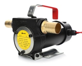 Pompa electrică 24V pentru transfer motorină și ulei KraftDele KD1160, portabilă, cu filtru extern și valvă - Img 11