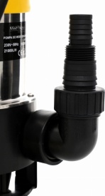 Pompă profesionala submersibilă apă murdară 1850W cu plutitor KraftDele KD741 – 21000L/h, cablu 10m - Img 3