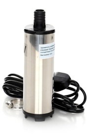 Pompa submersibilă 12V KraftDele KD1172 pentru transfer motorină și ulei, debit 12 l/min, cablu 3 m - Img 2