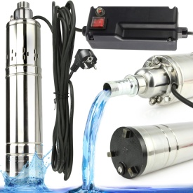 Pompa submersibilă cu șurub Mar-Pol QGD-1.8-100-0.75, 750 W, pentru apă curată, 1 inch, înălțime de pompare 65 m