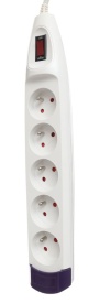 Prelungitor electric KraftDele KD4013, 3 m, 5 prize, cu protecție la suprasarcină și siguranță pentru copii - Img 4