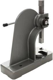 Presă hidraulică manuală 2T KraftDele KD10343 pentru atelier, service auto și lucrări de presare precise - Img 4