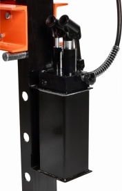 Presă hidraulică manuală de atelier 20T KraftDele KD318, cursă 190 mm, masă de lucru 485 mm - Img 6