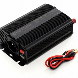 Priză invertor auto 24V la 230V KraftDele KD1253, 500W putere continuă, 1000W vârf, port USB 5V/2A - Img 9