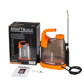 Pulverizator acumulator 5L KraftDele KD2035, pompă cu membrană, 1-4,5 bar, pentru grădină, fertilizare și dezinfectare - Img 2