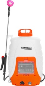 Pulverizator electric cu acumulator KraftDele KD2031, rezervor 18L, 12V 8Ah, pentru grădină, livadă și sere