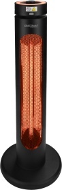 Radiator electric cu infraroșu KraftDele KD6502, 2500 W, cu telecomandă, oscilație și protecție IP65 pentru terasă, garaj și atelier - Img 4