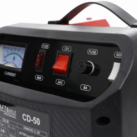 Redresor auto KraftDele KD1910 12/24V 50A pentru acumulatori 120Ah-320Ah, cu ampermetru și protecții integrate - Img 6