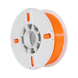 Rola filament PORTOCALIU translucent PET-G special pentru litere si reclame luminoase 3D 1Kg 345m 1.75mm