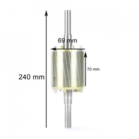 Rotor motor 550W pentru compresor fara ulei B-ROTOR.550W – Kraft&Dele