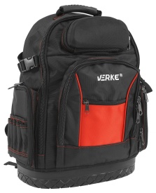 Rucsac profesional pentru scule MaxRom 38 x 47 x 21 cm, poliester 1680D, bază rigidă și organizare eficientă - Img 2