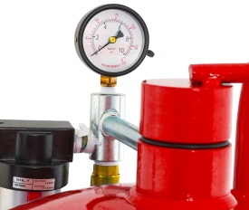Sablator mobil cu sifon VERKE 76L, 4 duze, furtun 3 m, pentru curatare metal, garduri, zidarie si piese auto - Img 10