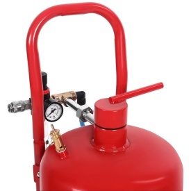 Sablator pneumatic 19L KraftDele KD5879 – aparat de sablare cu furtun și suport mobil - Img 11