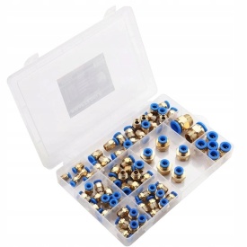 Set de 72 Cuple rapide pneumatice 4-16mm 1/8"-1/2" MXK5853 - Img 4