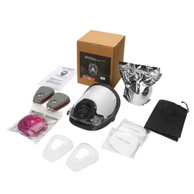 Set Masca de protectie reutilizabila filtre cu particule anti-gaz, vapori de vopsea si noxe MXK10031 - Img 12