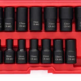Set profesional de tubulare pentru șuruburi deteriorate 1/2 inch, 15 piese, KraftDele KD11793, cu valiză - Img 3