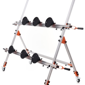 Set profesional pentru transport plăci ceramice și sticlă de mari dimensiuni 160-360 cm KraftDele KD10735 - Img 2