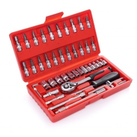 Set trusa de scule 46 buc chei tubulare KD10525 – Kraft&Dele