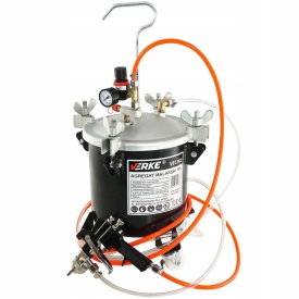 Sistem pneumatic de vopsire cu rezervor sub presiune 10L și pistol de pulverizare VERKE pentru vopsele, lacuri, adezivi și emulsii - Img 9