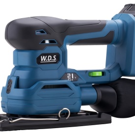 Șlefuitor excentric 3 în 1 cu acumulator 21V 3Ah KraftDele WDS2526, pentru șlefuire și lustruire lemn, metal, tencuială