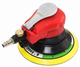 Șlefuitor orbital pneumatic 150 mm, cursă 2,5 mm, reglaj turație, pentru metal și lemn, MaxRom V81403 - Img 7