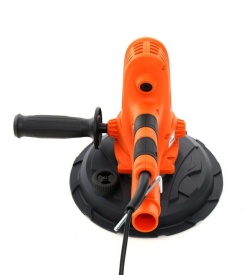 Șlefuitor pentru gips, glet și tencuieli KraftDele KD1539, 1400W, disc 180 mm, cu sac de praf și furtun de aspirare - Img 6