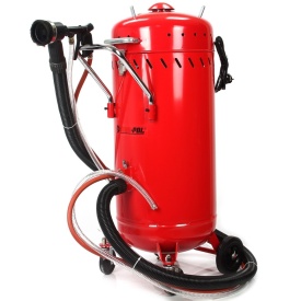 Statie sablare mobila cu aspirator integrat 105L (28 Gal) MAR-POL M80593 – 1200W, fără praf, presiune 8.3 bar - Img 4